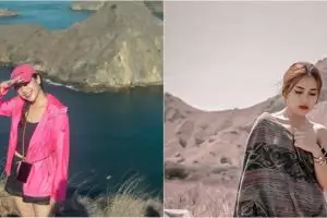 7 Beda gaya Nagita Slavina & Ayu Ting Ting saat liburan, stylish abis