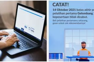 Ini cara beli pelatihan pertama kartu prakerja, perhatikan batas waktu