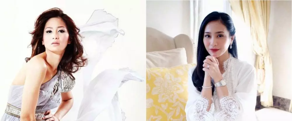 Potret dulu dan kini bunga zainal © 2021 brilio.net