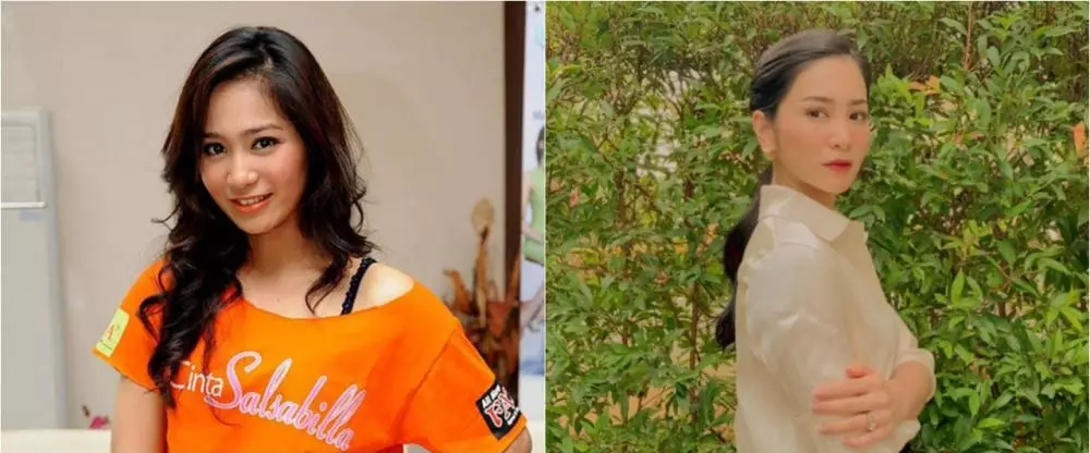 Potret dulu dan kini bunga zainal © 2021 brilio.net