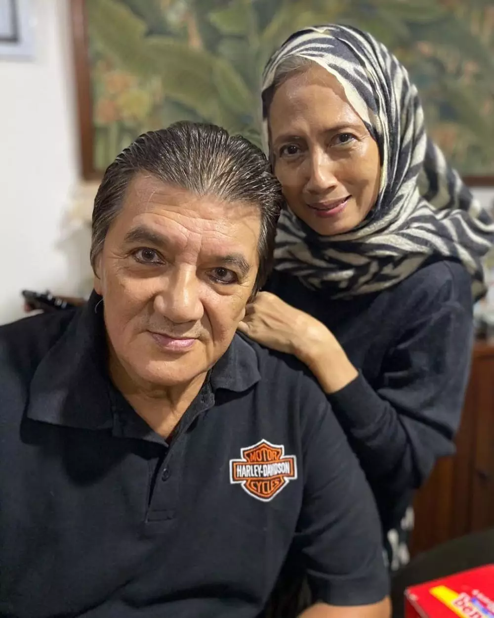 potret mesra george rudy dan istri © 2021 Instagram