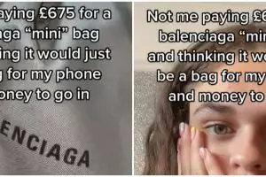 Beli online tas Balenciaga Rp 13 juta, wanita ini syok liat ukurannya