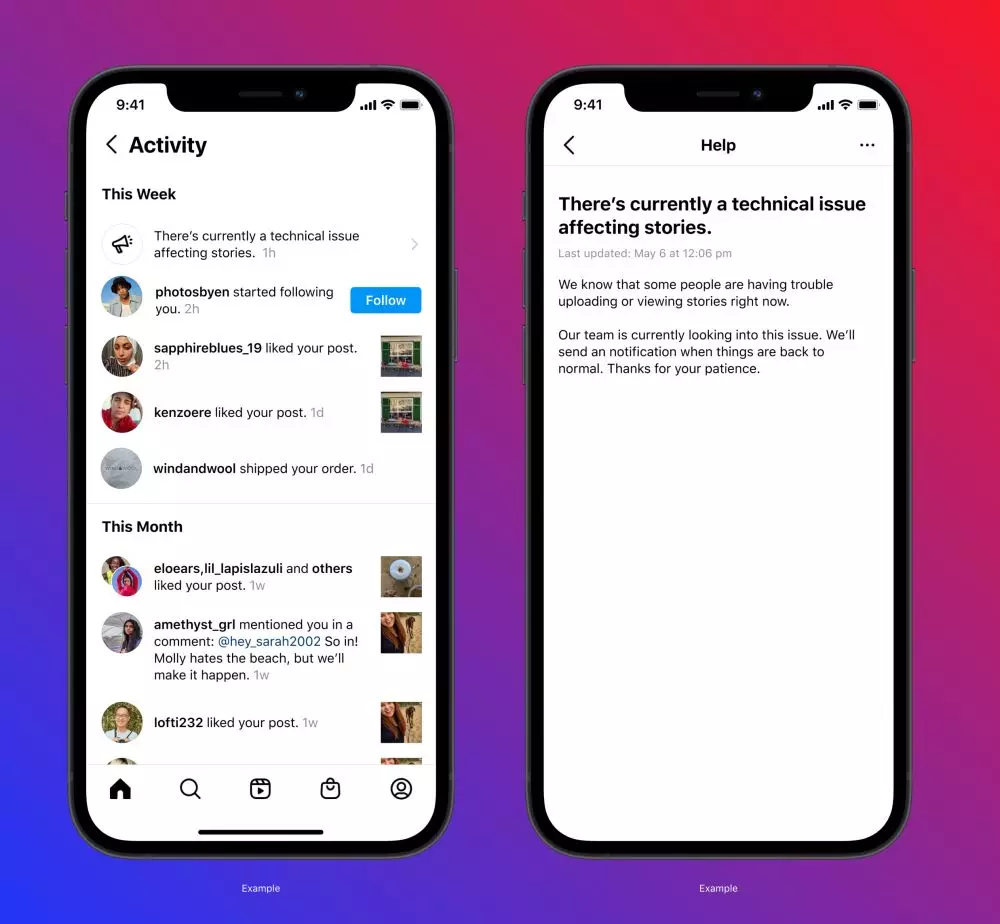 Instagram adakan fitur baru yang bisa informasikan pengguna jika down berbagai sumber Instagram adakan fitur baru yang bisa informasikan pengguna jika down berbagai sumber