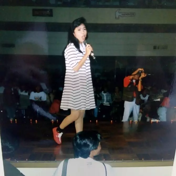 masa muda ibunda clairine clay © instagram