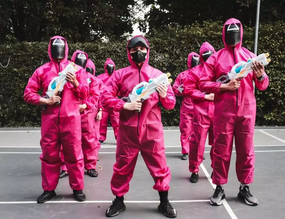 Atta Halilintar remake Squid Game © 2021 brilio.net