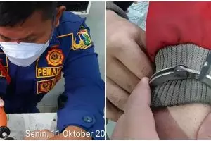 Aksi petugas pemadam kebakaran bantu bongkar borgol ini tuai pujian