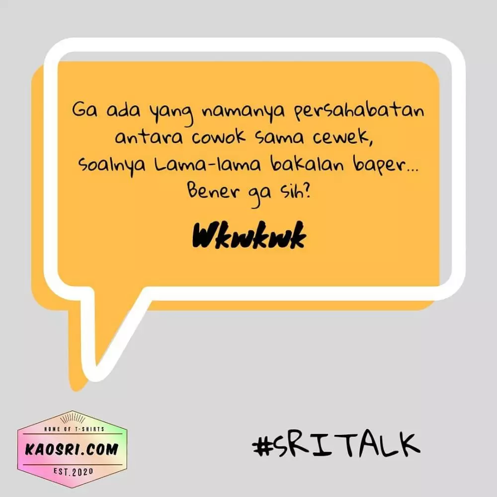 Kata-kata sebatas teman © 2021 brilio.net