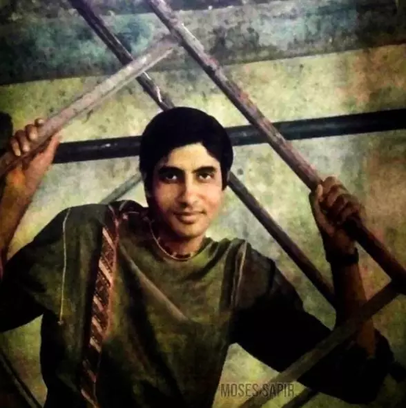 Potret masa muda Amitabh Bachchan dari berbagai sumber