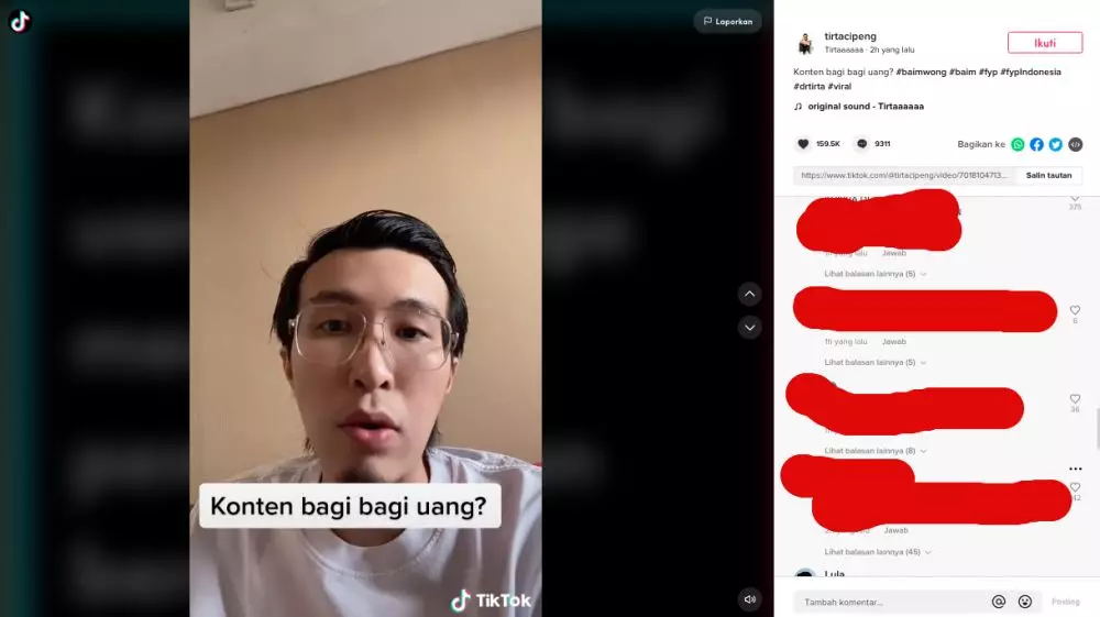 dr tirta beri pesan menohon © 2021 Berbagai Sumber