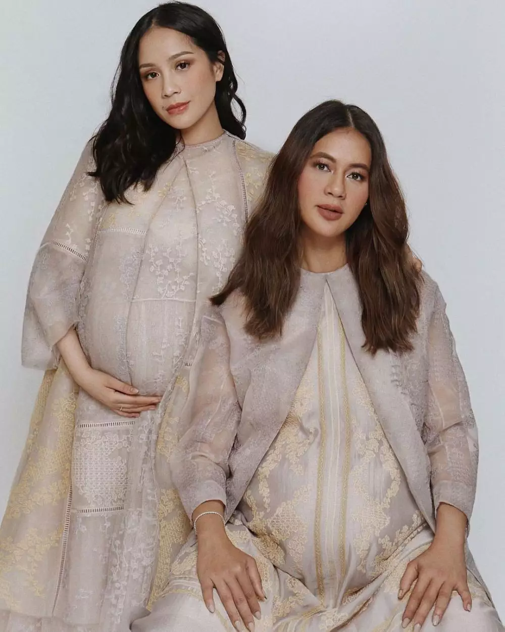 potret kedekatan nagita dan paula © berbagai sumber