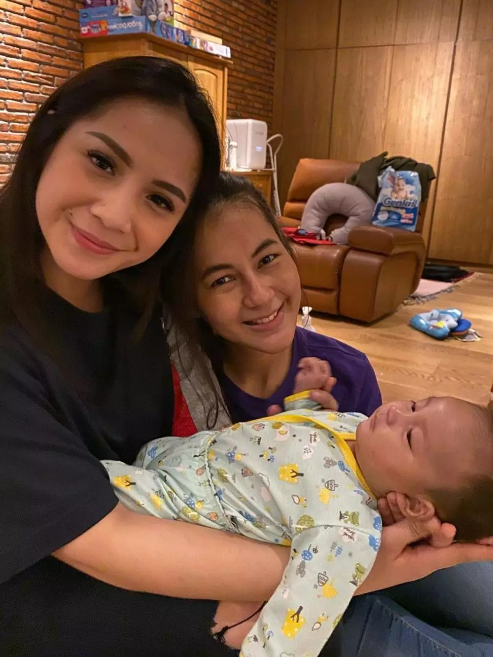 potret kedekatan nagita dan paula © berbagai sumber