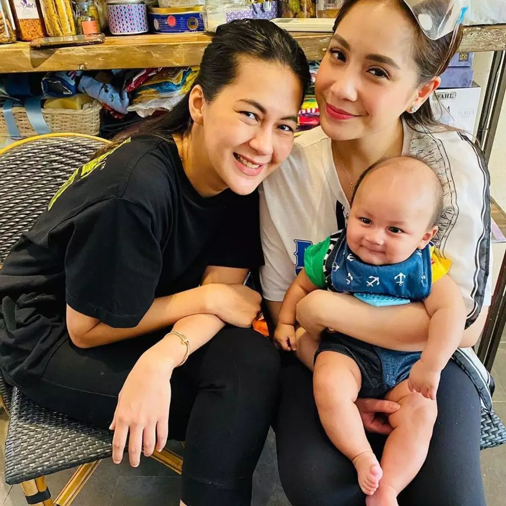 potret kedekatan nagita dan paula © berbagai sumber