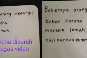 9 Tulisan lucu alasan orang menangis ini bikin nyengir lebar