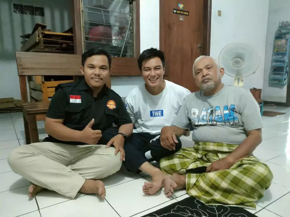 Baim wong ketemu kakek suhud © 2021 Instagram