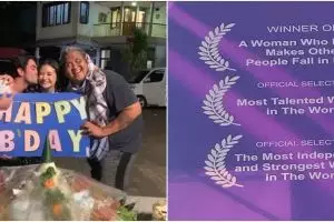 9 Momen ultah ke-25 Prilly Latuconsina, dapat ucapan lewat billboard