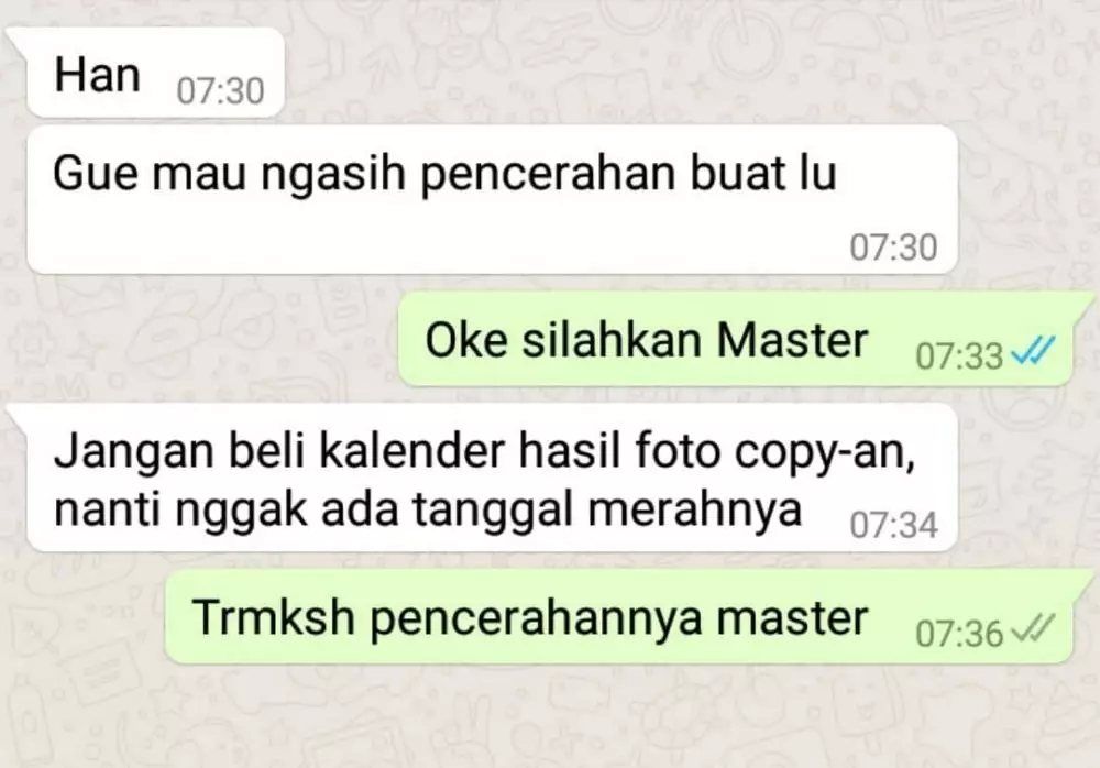 udah di-chat kirain mau dibantu © 2021 instagram.com