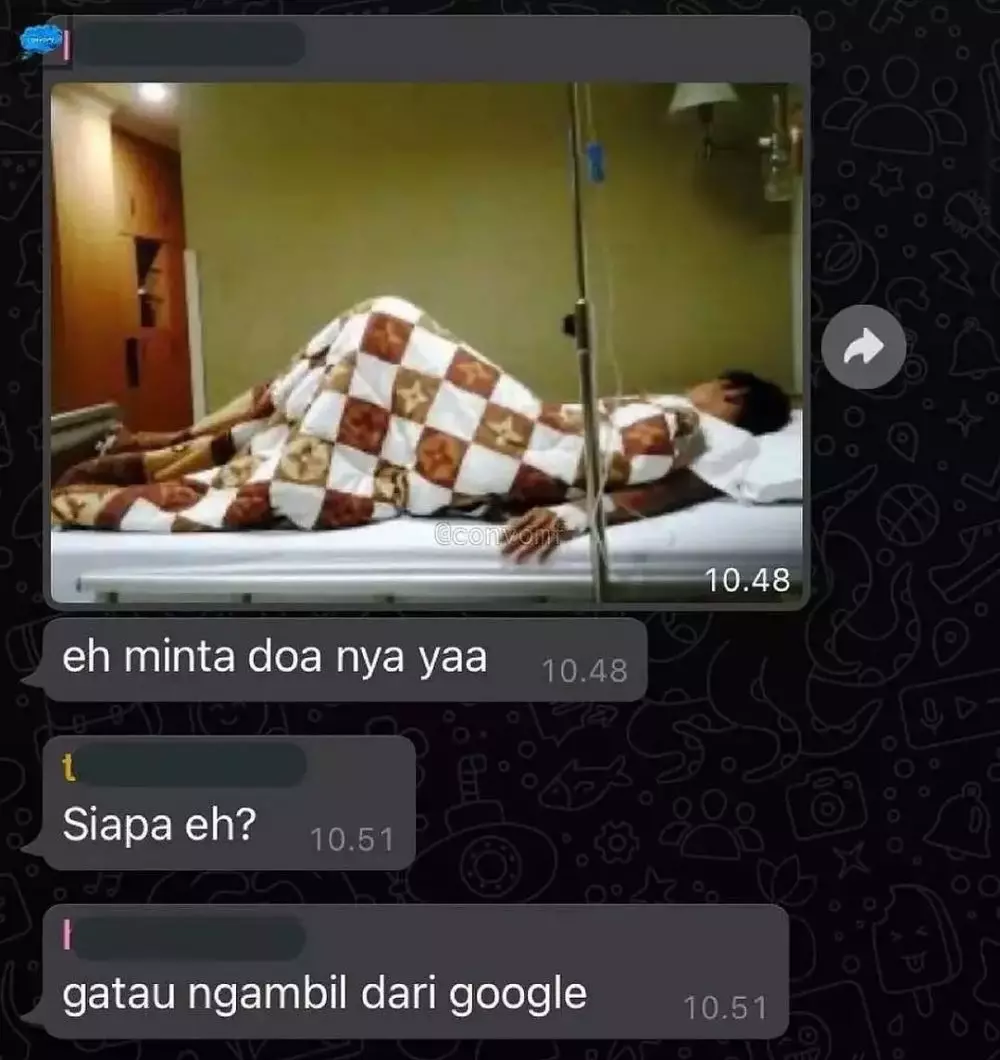 udah di-chat kirain mau dibantu © 2021 instagram.com