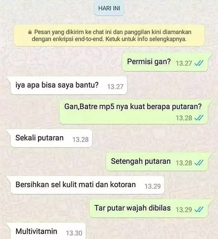 udah di-chat kirain mau dibantu © 2021 instagram.com