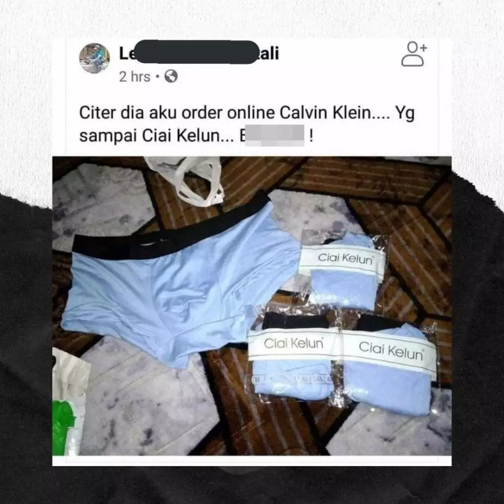 pembeli komplain gara-gara salah tulisan di baju © 2021 instagram.com