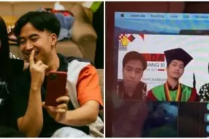 Antimainstream, pria ini wisuda 'didampingi' Rossa dan Vidi Aldiano