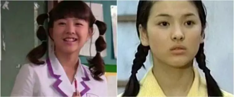 Potret awal karier 9 aktris Korea, rambut kepang Song Hye-kyo khas 
