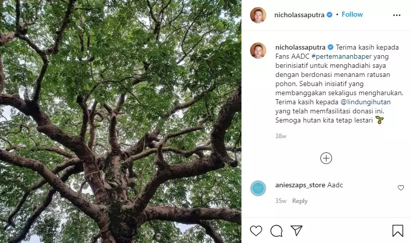 Hadiah spesial fans untuk seleb © Istimewa