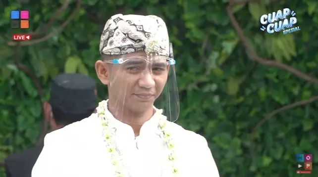 Momen akad nikah Ridho D’Academy dan Syifa © 2021 YouTube
