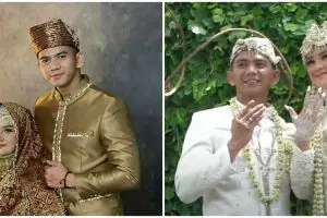 7 Momen akad nikah Ridho D’Academy dan Syifa, usung adat Sunda