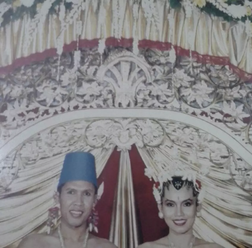 Potret pernikahan pebulu tangkis © berbagai sumber