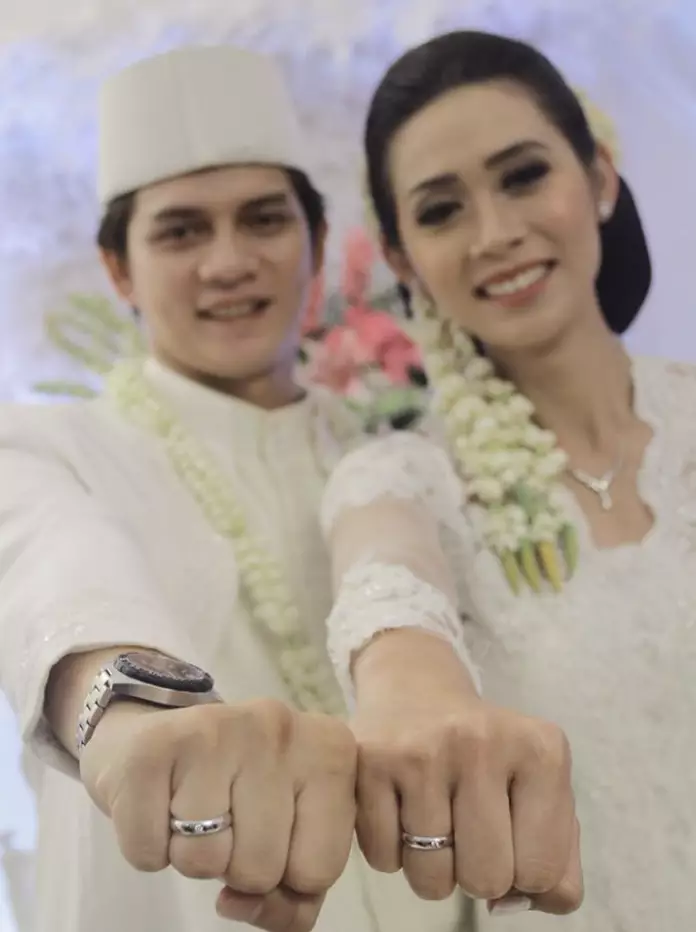 Potret pernikahan pebulu tangkis © berbagai sumber