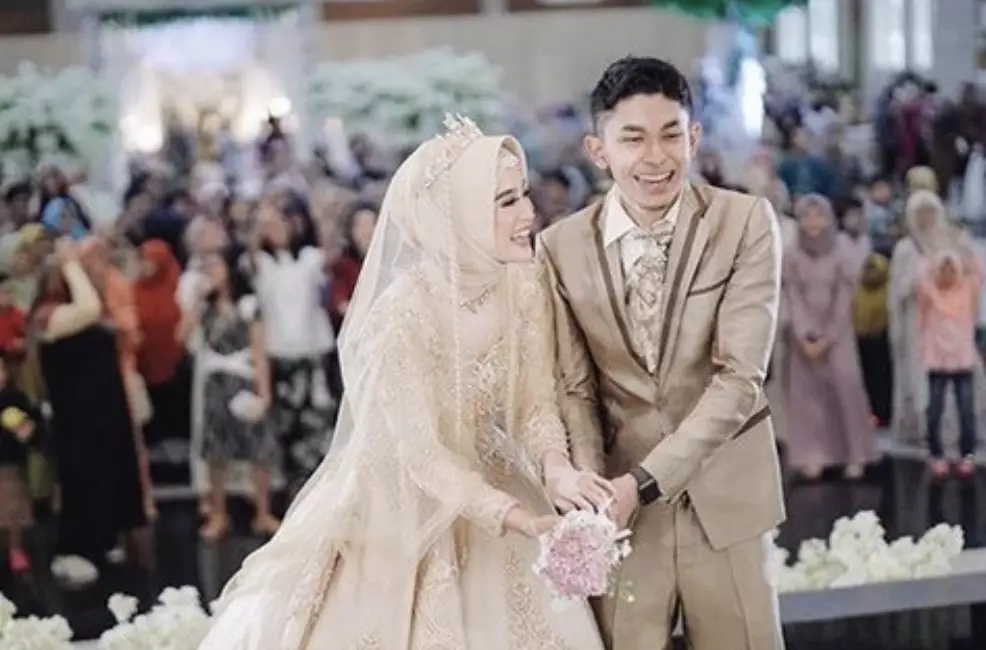 Potret pernikahan pebulu tangkis © berbagai sumber