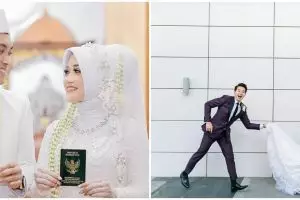 Potret pernikahan 9 pebulu tangkis, konsepnya bisa jadi inspirasi