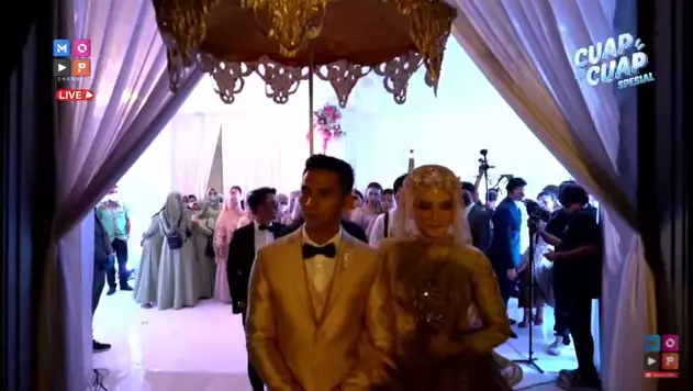 resepsi Ridho D'Academy © 2021 brilio.net