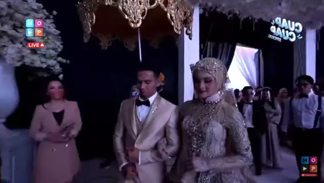 resepsi Ridho D'Academy © 2021 brilio.net