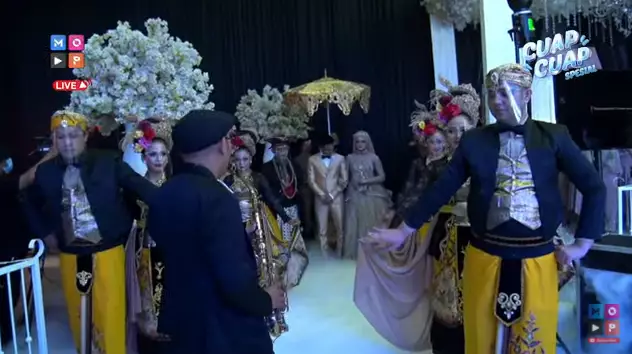 resepsi Ridho D'Academy © 2021 brilio.net