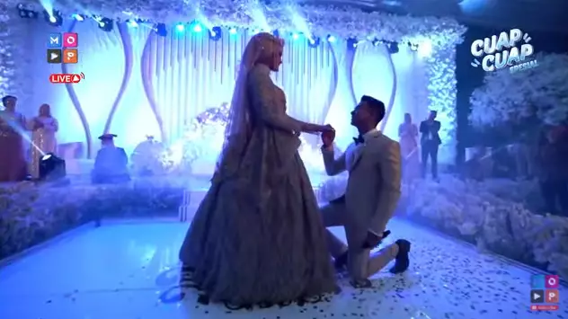 resepsi Ridho D'Academy © 2021 brilio.net