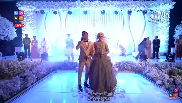 resepsi Ridho D'Academy © 2021 brilio.net