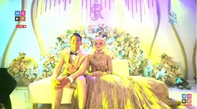 resepsi Ridho D'Academy © 2021 brilio.net