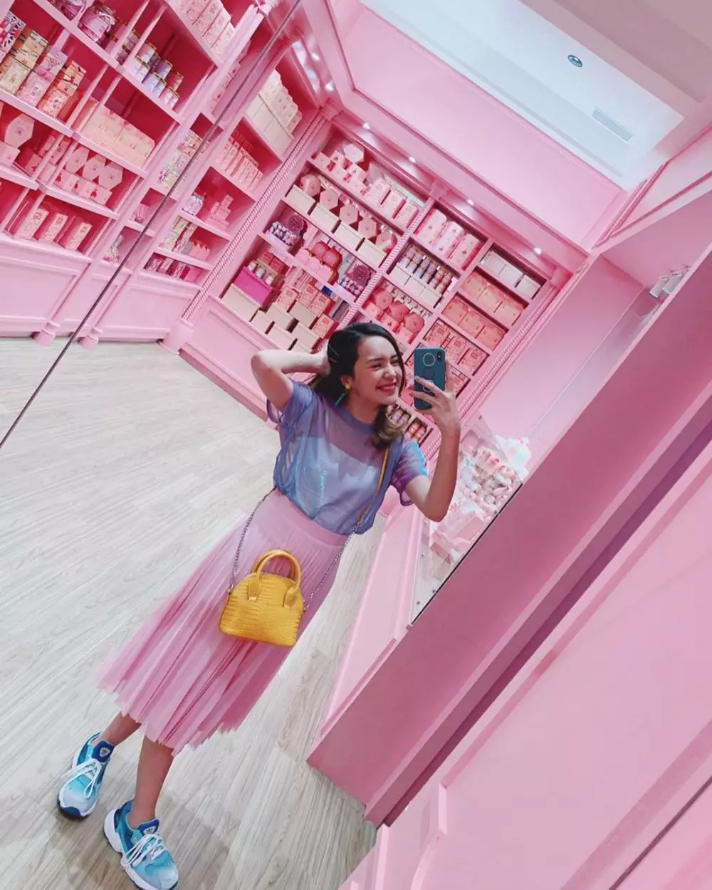 korean style ala Beby Tsabina © 2021 brilio.net korean style ala Beby Tsabina © 2021 brilio.net