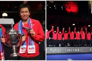 Ini alasan bendera Indonesia tak dikibarkan di Thomas Cup 2020