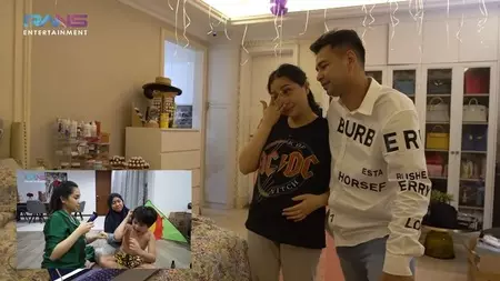 momen haru Raffi & Nagita dapat kejutan dari Rafathar © 2021 YouTube