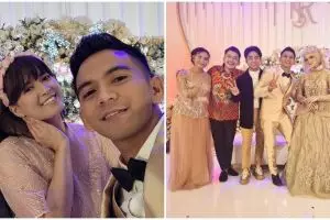 9 Gaya seleb di pernikahan Ridho D'Academy, tampil elegan dan menawan