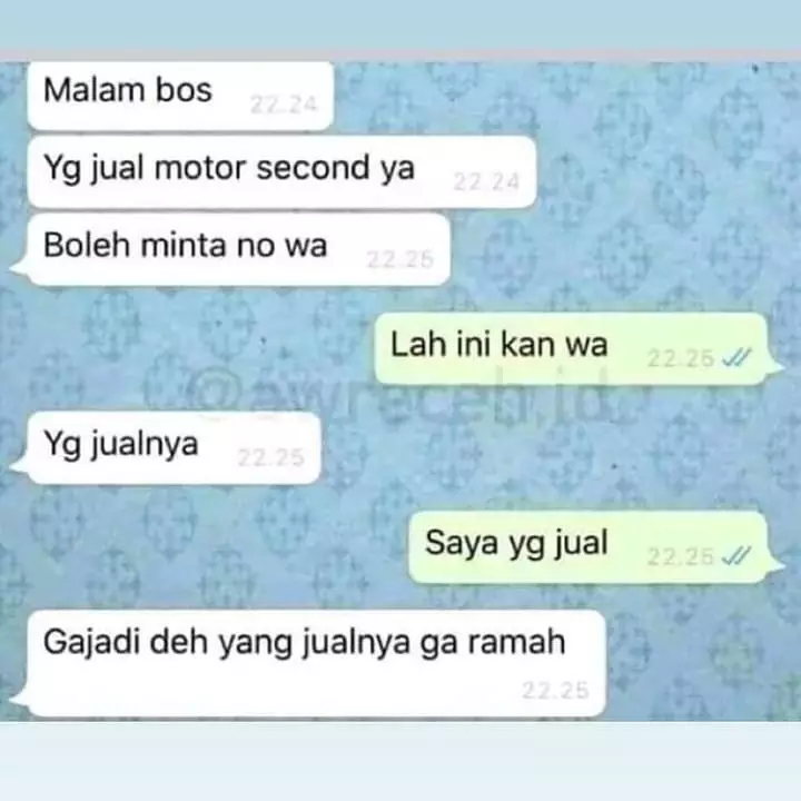 mau ngeles tapi udah terlanjur salah paham © 2021 instagram.com