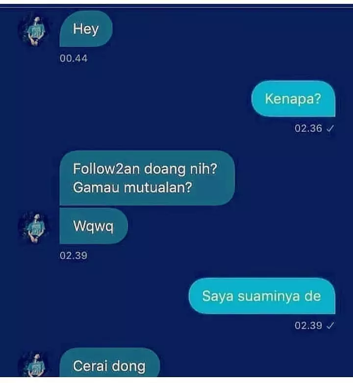 mau ngeles tapi udah terlanjur salah paham © 2021 instagram.com