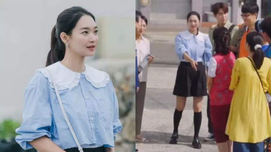 Ide outfit Shin Min-a dari berbagai sumber