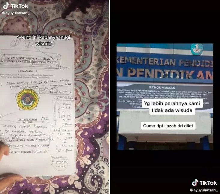 Curhat pilu mahasiswi gagal wisuda © 2021 brilio.net