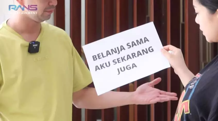 Momen Raffi & Nagita saling beri kejutan © YouTube/Rans Entertainment