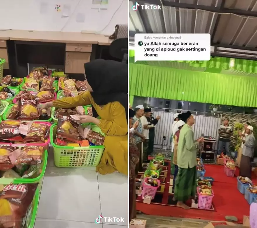 viral isi bingkisan acara maulid nabi © 2021 brilio.net