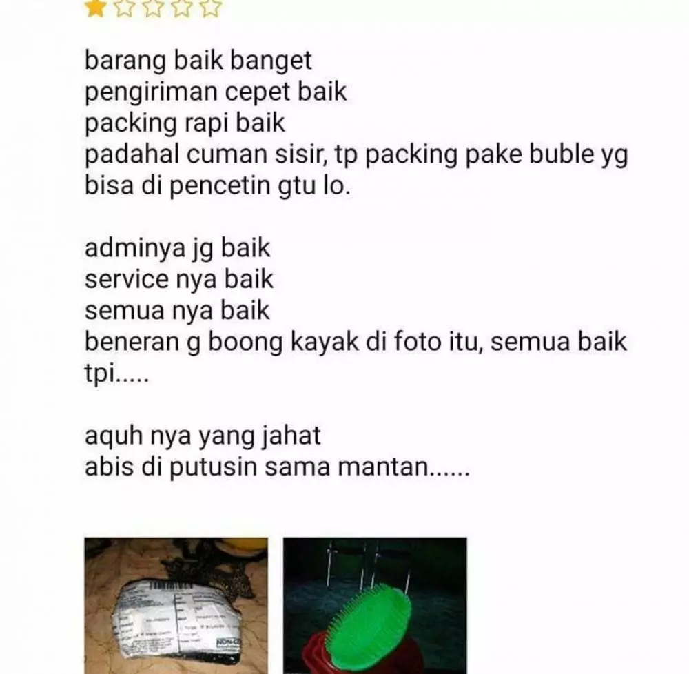 9 Curhat lucu berkedok review di online shop ini bikin ikut miris © 2021 brilio.net