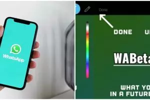 WhatsApp akan hadirkan tombol Done dan Undo saat edit foto atau status